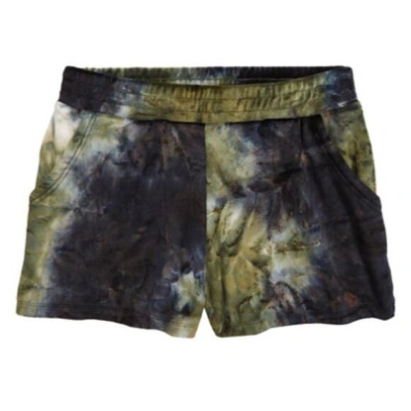 Freshman Other - Freshman Kids' Plush Stretch Velvet Tie Dye Shorts In Sea Moss Size M (8/10) NWT